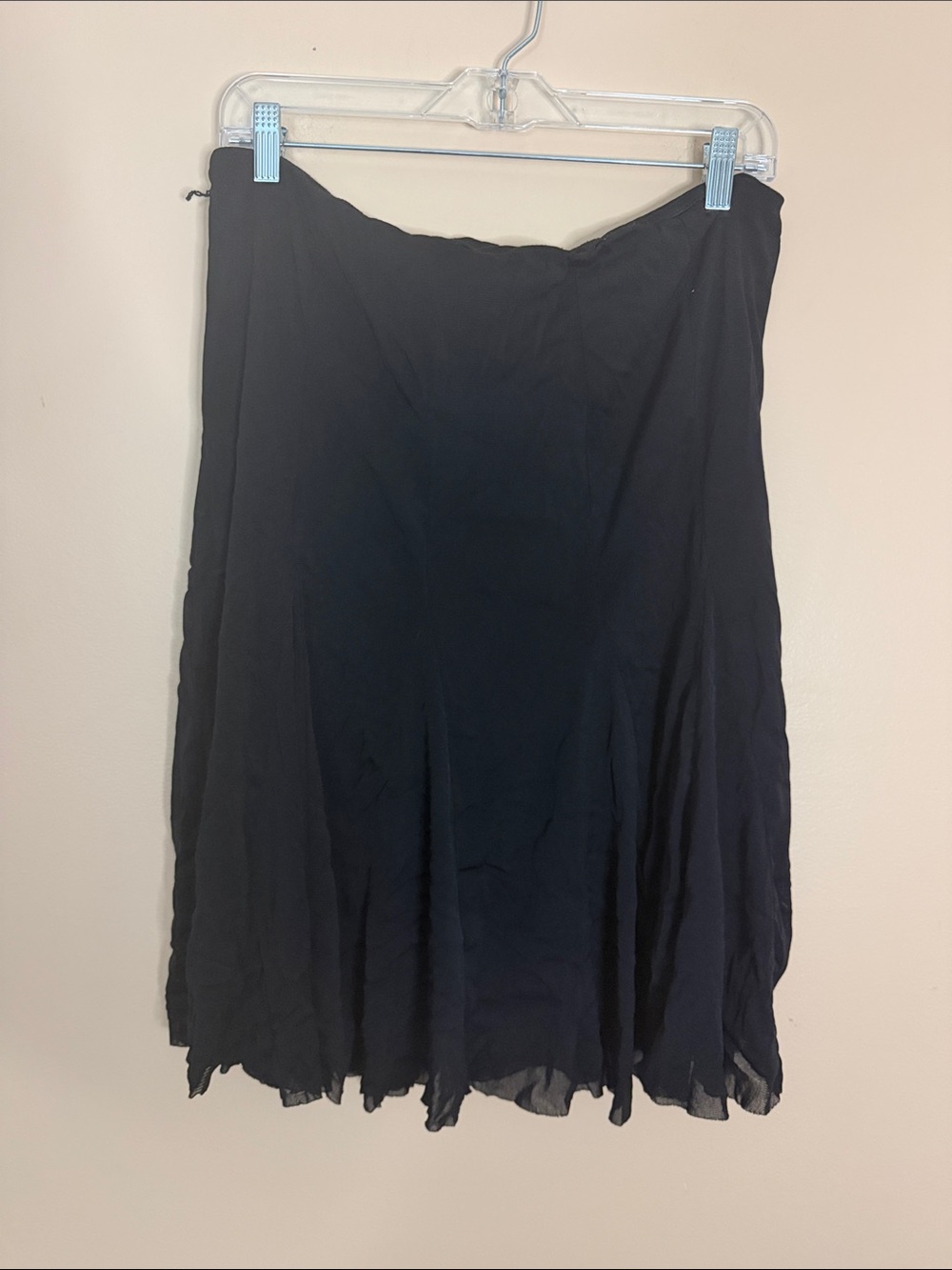 Studio 1940 Black A-Line Midi Skirt